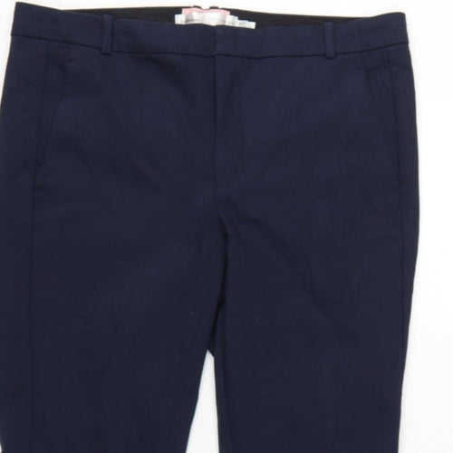 InWear Women’s Navy Blue UK 10 Tapered Tailored Dress Trousers