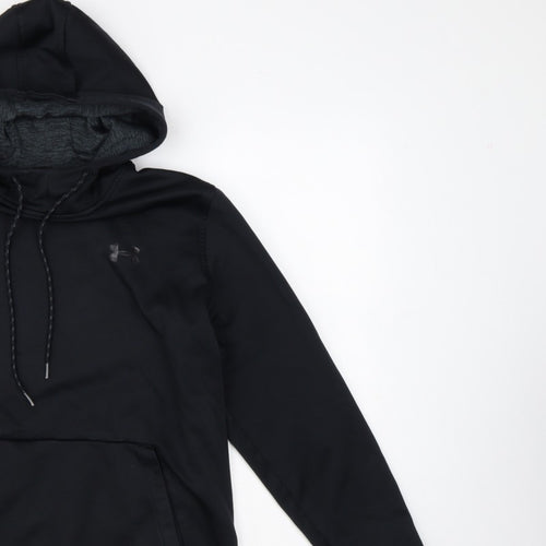 Under Armour Men’s Black L Loose ColdGear Pullover Hoodie