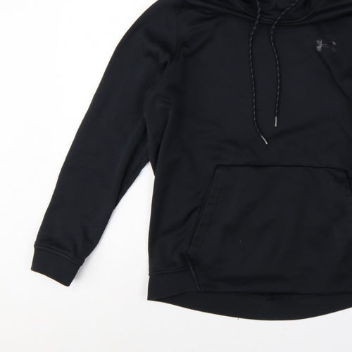 Under Armour Men’s Black L Loose ColdGear Pullover Hoodie