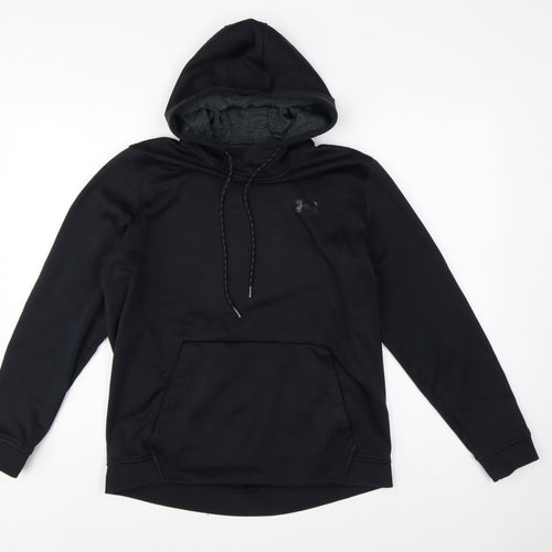 Under Armour Men’s Black L Loose ColdGear Pullover Hoodie