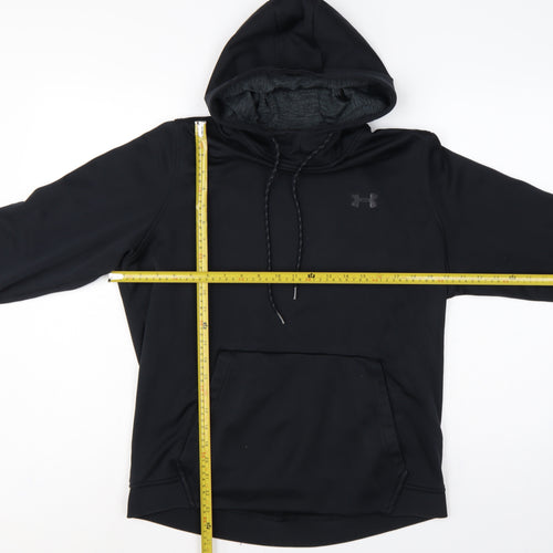 Under Armour Men’s Black L Loose ColdGear Pullover Hoodie