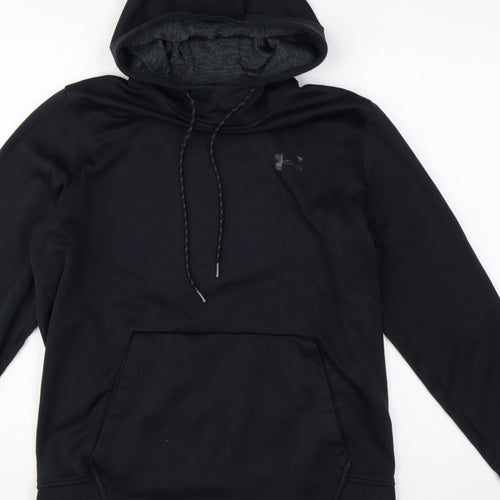 Under Armour Men’s Black L Loose ColdGear Pullover Hoodie