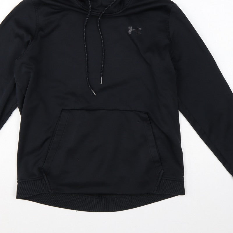 Under Armour Men’s Black L Loose ColdGear Pullover Hoodie