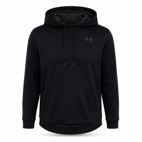 Under Armour Men’s Black L Loose ColdGear Pullover Hoodie