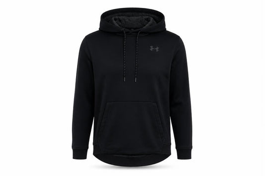 Under Armour Men’s Black L Loose ColdGear Pullover Hoodie