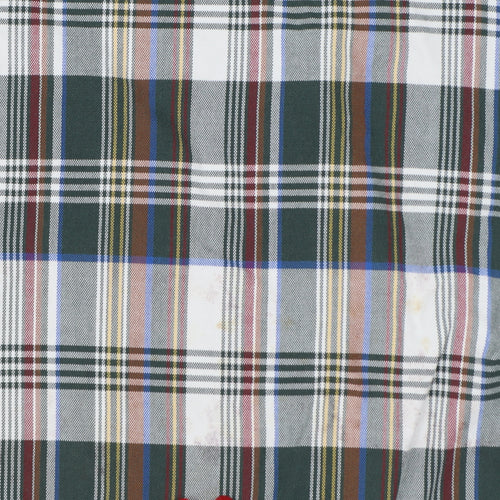 Original Penguin Men’s L Multicoloured Plaid Slim Fit Long Sleeve Shirt