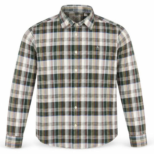 Original Penguin Men’s L Multicoloured Plaid Slim Fit Long Sleeve Shirt