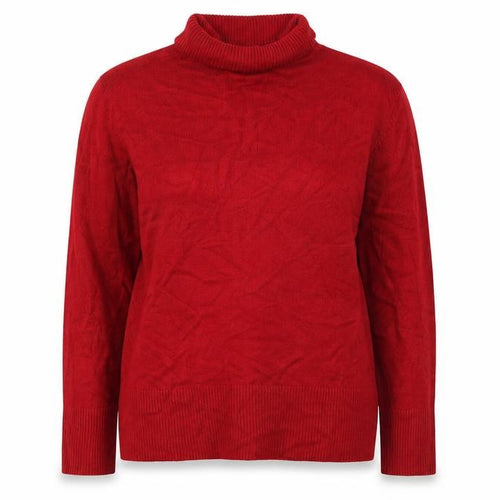 Debenhams Women’s Red Roll Neck Knit Pullover Jumper Size 16