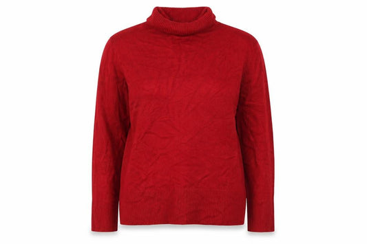 Debenhams Women’s Red Roll Neck Knit Pullover Jumper Size 16