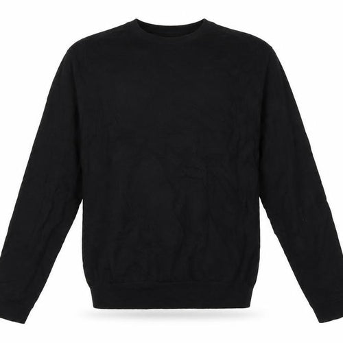 Calvin Klein Men’s Black M Cotton Cashmere V-Neck Pullover Jumper