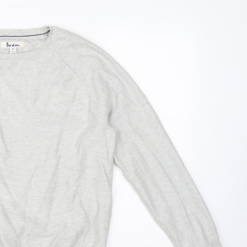 Boden Men’s Grey Crew Neck Knit Pullover Jumper Size M