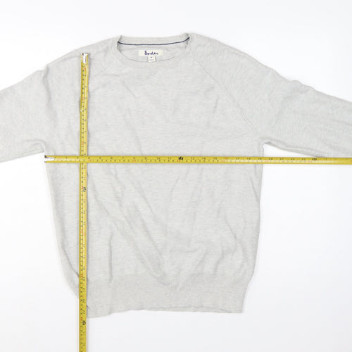 Boden Men’s Grey Crew Neck Knit Pullover Jumper Size M