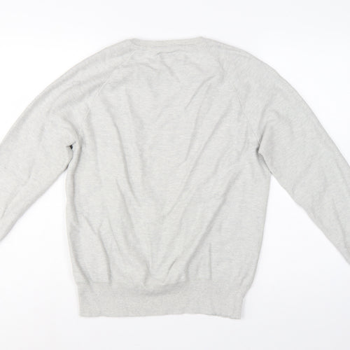 Boden Men’s Grey Crew Neck Knit Pullover Jumper Size M
