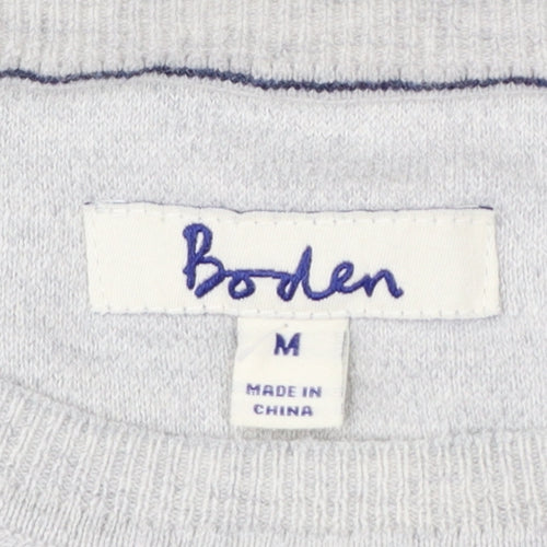 Boden Men’s Grey Crew Neck Knit Pullover Jumper Size M