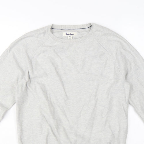 Boden Men’s Grey Crew Neck Knit Pullover Jumper Size M