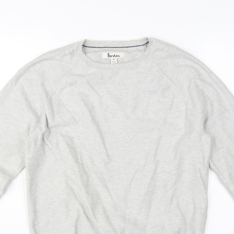 Boden Men’s Grey Crew Neck Knit Pullover Jumper Size M