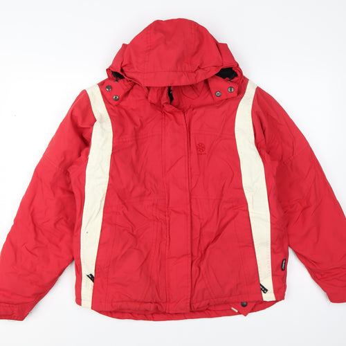 TOG 24 Women’s Red S Hooded Ski Jacket Snowboard Coat
