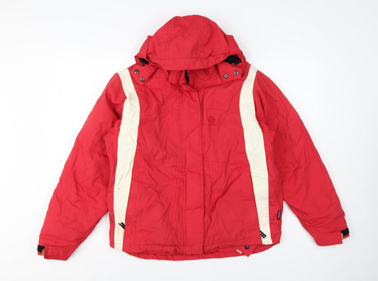TOG 24 Women’s Red S Hooded Ski Jacket Snowboard Coat