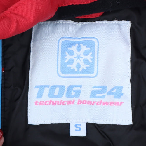 TOG 24 Women’s Red S Hooded Ski Jacket Snowboard Coat