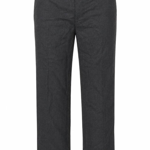St Michael Men’s Grey Wool Blend Dress Trousers 40in 33in Leg Vintage