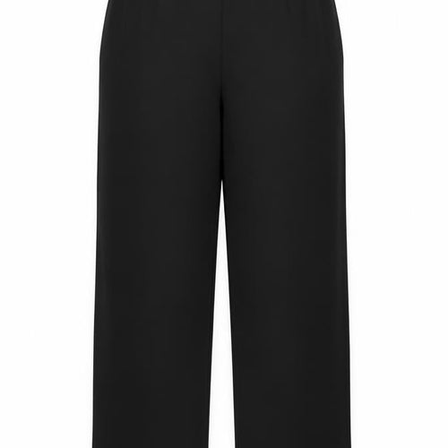 Bonmarche Women’s Black Size 12 Straight Leg Embroidered Waist Trousers