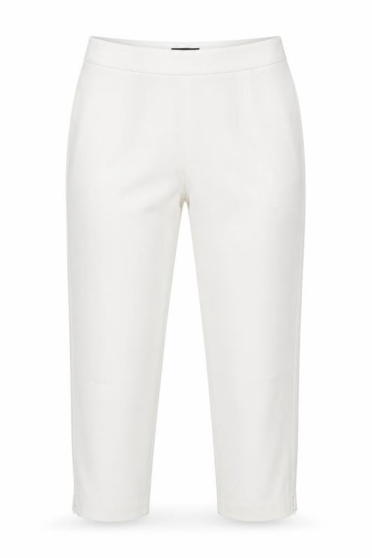 M&S Women Ivory Size 18 Long Tailored Straight Leg Dress Trousers