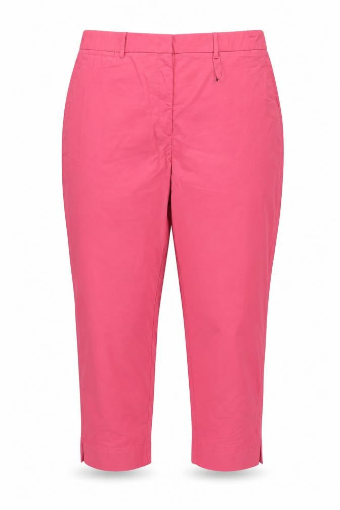 Marks and Spencer Women Pink Size 20 Short Tapered Chino Trousers