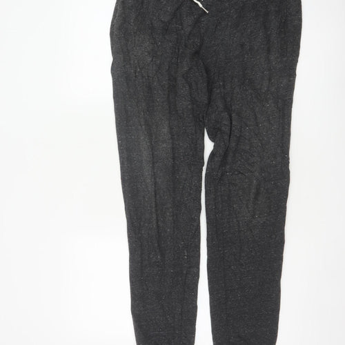 Superdry Men’s Black L Orange Label Luxe Jogger Sweatpants Drawstring