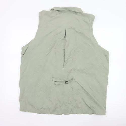 Country Innovation Men's Green XL Military Bodywarmer Waistcoat