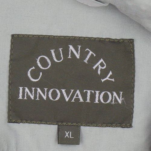 Country Innovation Men's Green XL Military Bodywarmer Waistcoat