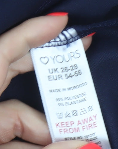 Yours London Women’s Blue UK 28 Plus Size Off Shoulder Maxi Dress