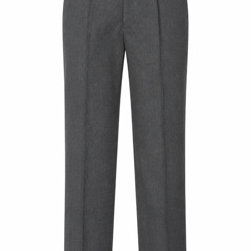 Marks & Spencer Boys Grey 12 Plus Fit Regular Leg School Trousers