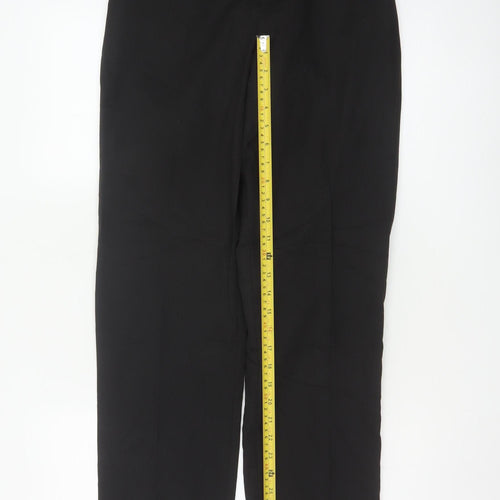 Marks & Spencer Boys Black 17-18 Years Slim School Dress Trousers