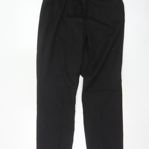 Marks & Spencer Boys Black 17-18 Years Slim School Dress Trousers