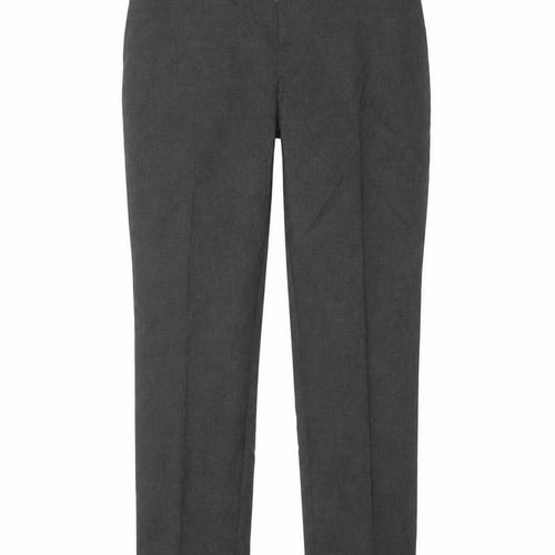 M&S Boys Grey 7-8 Years Dress Pants Super Skinny School NWT