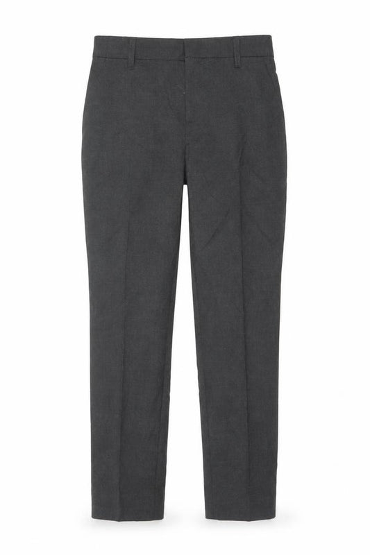 M&S Boys Grey 7-8 Years Dress Pants Super Skinny School NWT