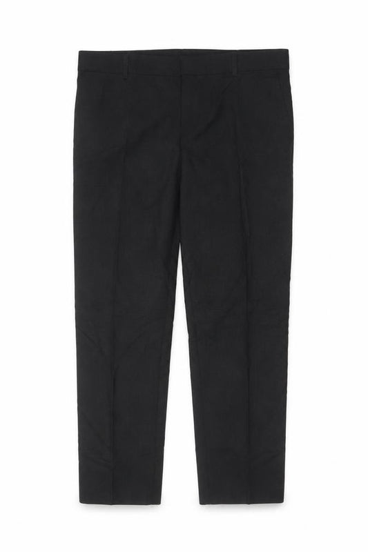 M&S Boys Black 15-16 Years Slim Fit School Formal Dress Trousers 31in