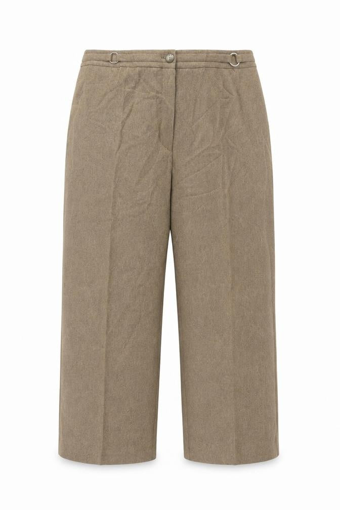 Marks and Spencer Women's Brown UK 18 Short Tailored Straight Trousers
