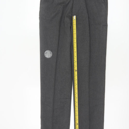 Marks & Spencer Boys Grey 12-13 Years Slim Dress Pants School