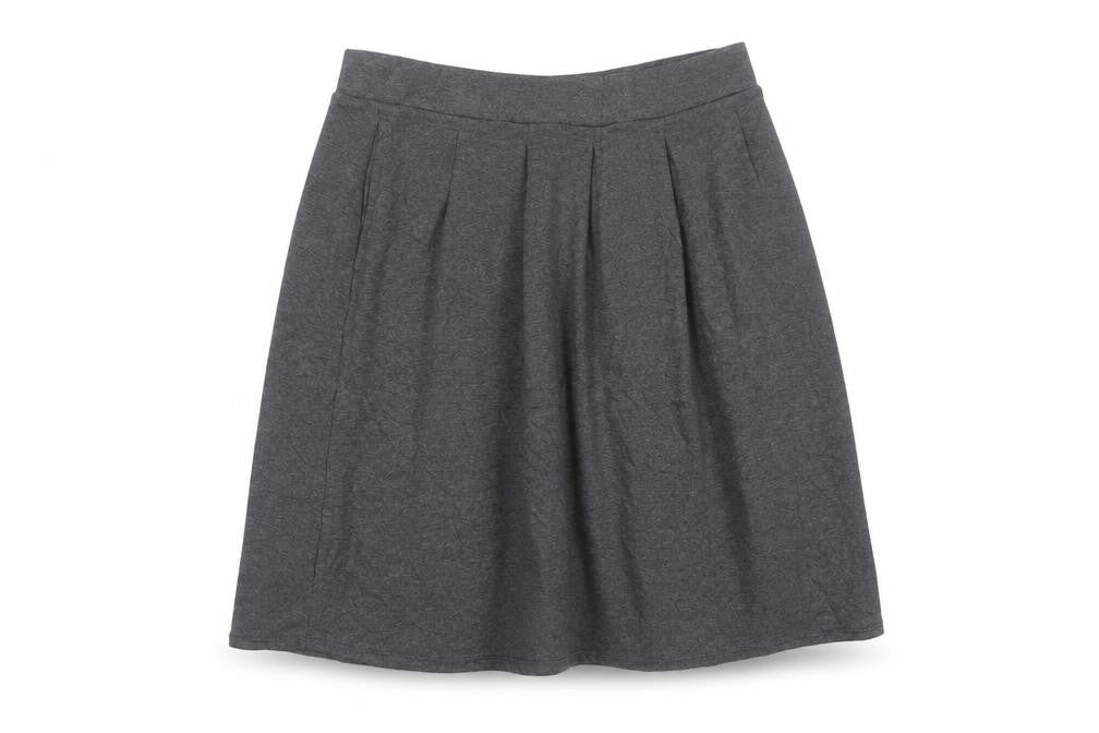 Marks & Spencer Girls Grey 164 A-Line Knee Length School Skirt NWT