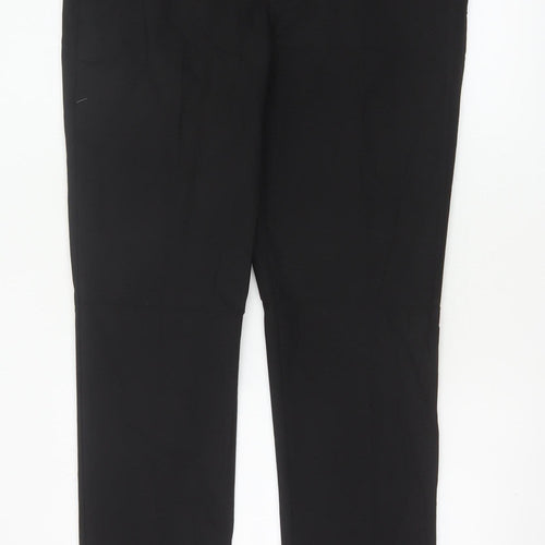 Marks & Spencer Boys Black 17-18 Years Dress Trousers School Pockets