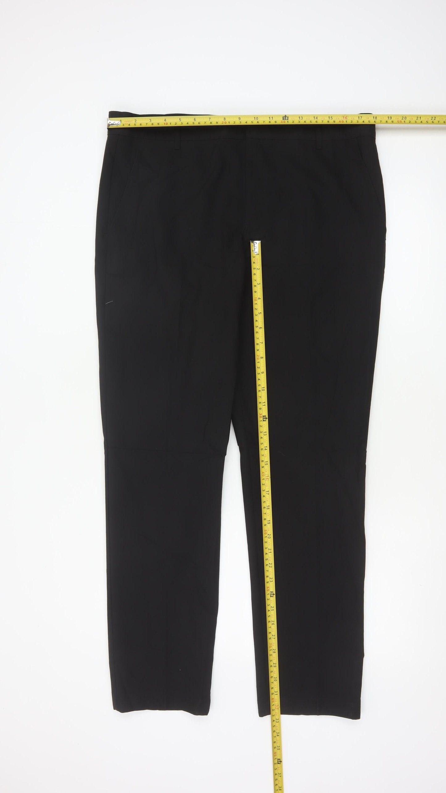 Marks & Spencer Boys Black 17-18 Years Dress Trousers School Pockets