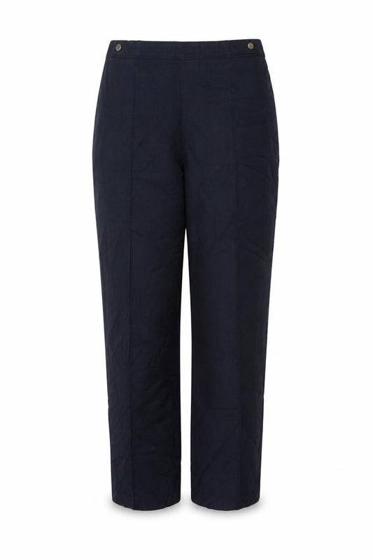 M&S Women’s Black UK 16 Short Straight Leg Elastic Waist Trousers