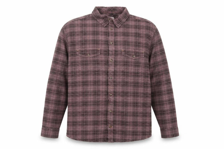 FatFace Men Pink Check 2XL Button-Down Long Sleeve Cotton Shirt