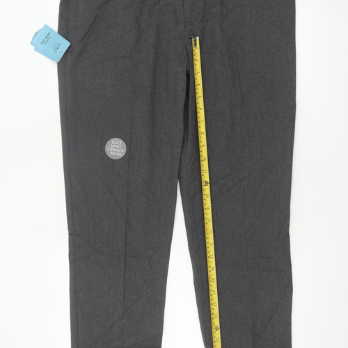 Marks & Spencer Boys Grey 18 Plus Slim Leg School Trousers NWT