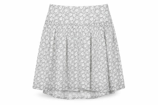 Gap Women’s White Floral A-Line Short Skirt UK 6 Lined