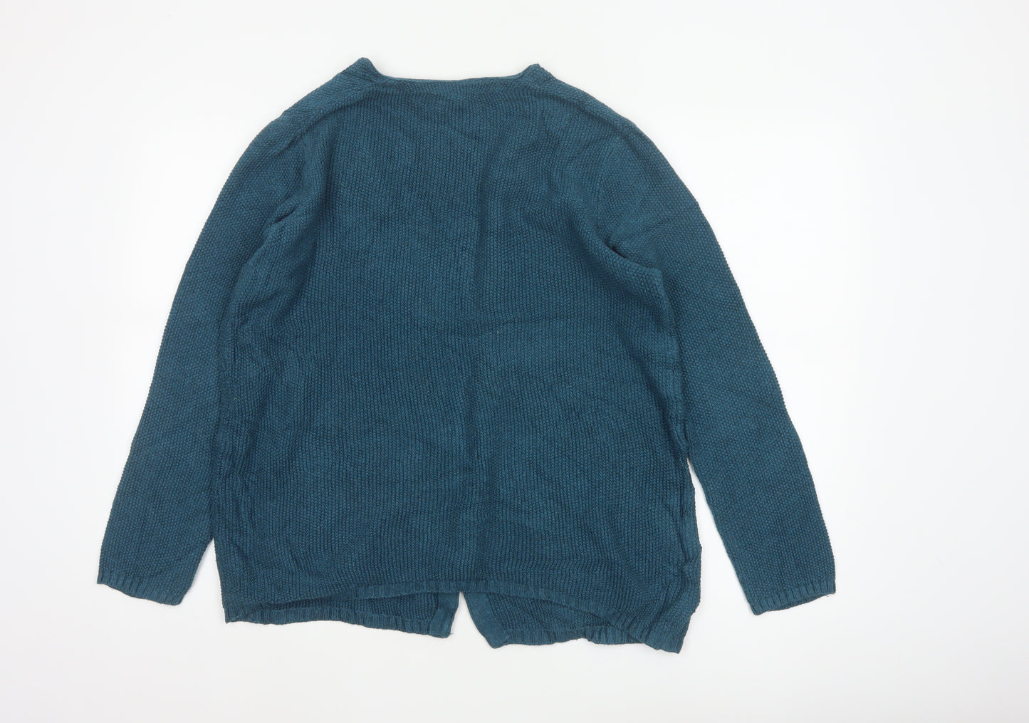 Seasalt Cornwall Women’s Blue UK 8 Open Cable Knit Cotton Cardigan