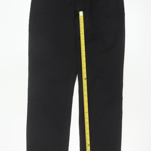 Next Men’s Black 30in Straight Fit Formal Trousers 30W 31L