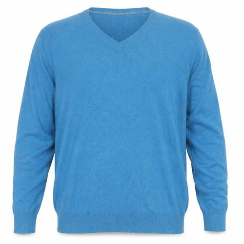 Gap Men’s Blue XL V-Neck Knit Pullover Jumper Long Sleeve Casual