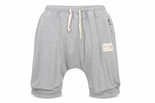 Religion Men's Grey L Sweat Shorts Drawstring Cotton Logo Pockets